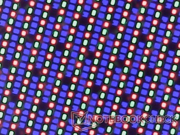 Sottopixel RGB nitidi con una granulosità minima