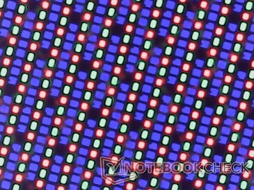 Sottopixel RGB nitidi con una granulosità minima