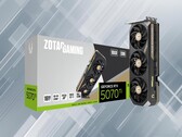 Viene mostrata la GPU Zotac RTX 5070 Ti (Fonte immagine: Zotac con modifiche)