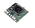 La scheda madre MIX-PT LWV1 Mini ITX di Aaeon si presenta come una tipica scheda madre SFF compatta con ventola integrata.