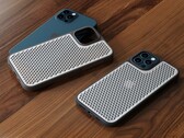 L'iPhone 12 Pro con la sua nuova custodia cheesegrater. (Fonte: Yanko Design)
