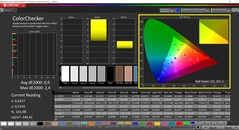 CalMAN ColorChecker calibrato