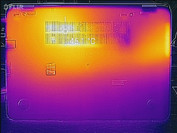 Temperature lato inferiore sotto carico