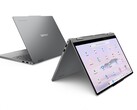 Lenovo Chromebook Plus 2-in-1 ha un display IPS da 14 pollici con supporto touch. (Fonte: Lenovo)