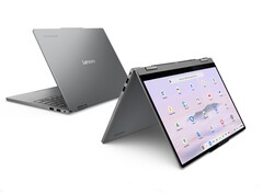 Lenovo Chromebook Plus 2-in-1 ha un display IPS da 14 pollici con supporto touch. (Fonte: Lenovo)