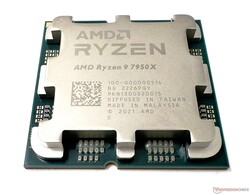AMD Ryzen 9 7950X. Unità recensita per gentile concessione di AMD India