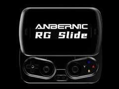 Il sosia della PSP Go di Anbernic sarà disponibile nelle opzioni di colore bianco e nero. (Fonte: Anbernic - modifica)