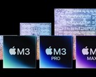 La serie Apple M3 ha fatto un'ottima figura nel database dei benchmark di PassMark. (Fonte immagine: Apple - modificato)