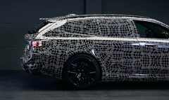 La forma della BMW i5 Touring sarà probabilmente simile a quella della M5 station wagon vista qui (Immagine: BMW)