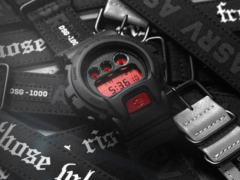 Dei tre cinturini, solo uno di Casio ha una semplice finitura riflettente senza marchio. (Fonte immagine: Asrv su Instagram)