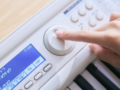La tastiera Casio LK-550WE