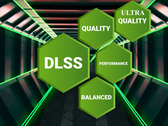 Il preset Ultra Quality potrebbe essere aggiunto con la prossima grande release DLSS. (Fonte: BenQ)