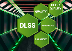 Il preset Ultra Quality potrebbe essere aggiunto con la prossima grande release DLSS. (Fonte: BenQ)