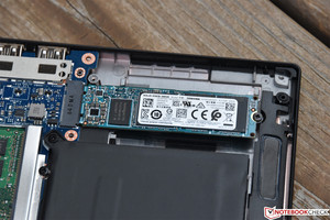 The internal M.2 SSD