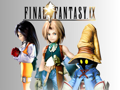 L&#039;immagine di Final Fantasy 9 con Zidane al centro (Fonte: Square Enix con modifiche)