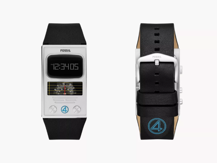 L'orologio Marvel x Fossil in edizione limitata Fantastic Four. (Fonte: Fossil)