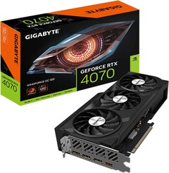 La GIGABYTE Windforce OC GeForce RTX 4070 ha una velocità di clock della GPU di 2.490 Mhz. (Fonte: GIGABYTE)