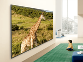 Un'immagine promozionale del televisore LG QNED84B.