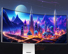 L'UltraGear OLED 34GX90SA potrebbe assomigliare molto all'UltraGear OLED 34GS95QE dello scorso anno, nella foto. (Fonte: LG)
