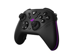 Il controller wireless Xbox ROG Raikiri II è dotato di luci LED sulla parte anteriore e sui lati. (Fonte: Asus ROG)