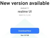 Circa 7 unità Pro stanno ricevendo queste notifiche. (Fonte: Realme)