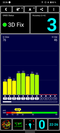 Test GPS: all'aperto