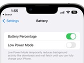 La percentuale della batteria è finalmente tornata nella barra di stato di iOS con iOS 16 Beta 5. (Fonte: MacRumors)