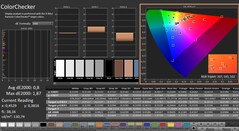 CalMAN: ColorChecker (calibrato)