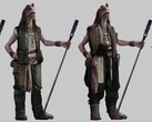 Le immagini trapelate di Star Wars Eclipse mostrano Gungan, Zenezian e altri modelli di personaggi