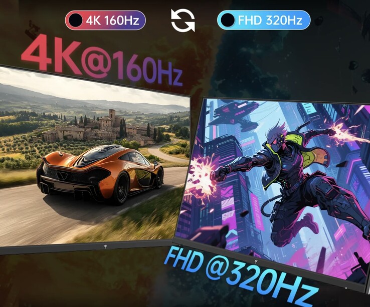 Il monitor da gaming KTC M27P6S è dotato di funzionalità dual-mode.