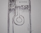 Il concept art di Nothing Phone. (Fonte: Anirudh Puranik su Twitter)