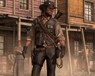 John Marston in una scena cittadina di Red Dead Redemption (Fonte: Rockstar Games)