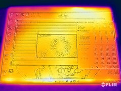 Test di sollecitazione delle temperature superficiali (fronte)