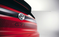 L&#039;iconico badge GTI di Volkswagen sarà applicato a una hot hatch FWD elettrificata nei prossimi anni. (Fonte: Volkswagen)