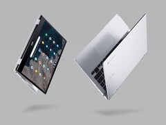 L&#039;Acer Chromebook Spin 513 2-in-1 è il primo Chromebook di Acer che utilizza il SoC Snapdragon 7c. (Fonte immagine: Acer)