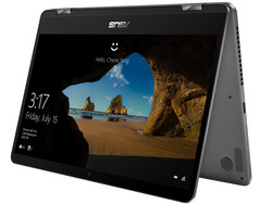 L'Asus Zenbook Flip 14 UX461UA, fornito da cyberport