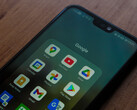 Uno smartphone Android nella foto