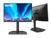 Il BenQ SW242Q offre una precisione cromatica DCI-P3 del 98% sul suo pannello IPS da 24,1 pollici. (Fonte: BenQ)