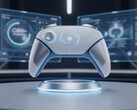 Concetto per il controller PS6 con controlli touch