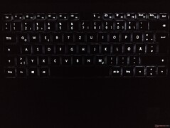 Huawei MateBook D 14 - retroilluminazione tastiera
