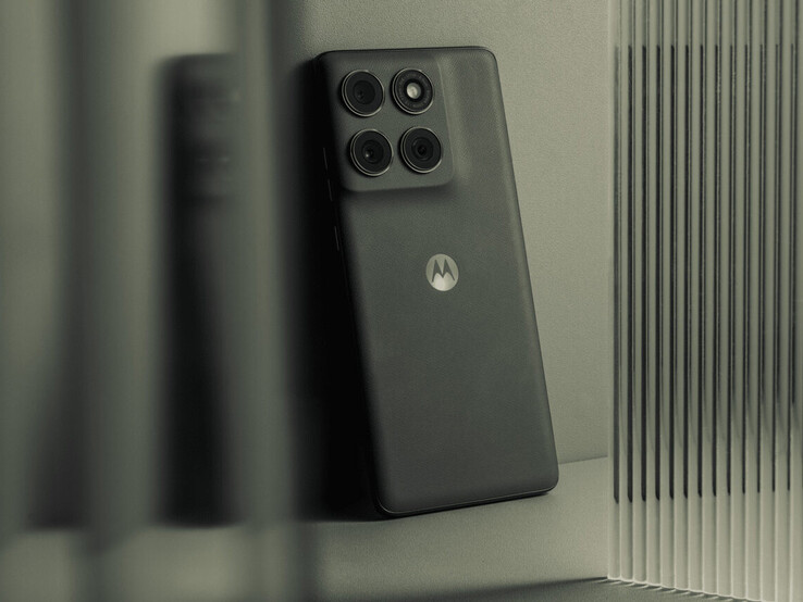 La finitura Pantone Deep Forest del telefono (fonte: Motorola)