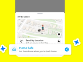 La funzione Home Safe di Snapchat (Fonte: Snapchat)