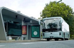 L'autobus elettrico BYD C11 basato sulla nuova piattaforma e-Bus 3.0 (Fonte: BYD)