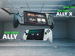 I palmari ROG Xbox Ally e ROG Xbox Ally X. (Fonte: Microsoft)