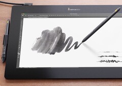 Il Pen Display 16 Lite include due stilo con impugnature diverse. (Fonte: Xencelabs)