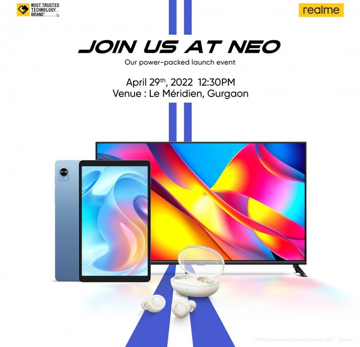 Realme prende in giro il suo ultimo evento GT Neo3. (Fonte: Realme IN)