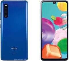 Ecco come si presenta il nuovo Galaxy A41 (Image Source: GSMArena)