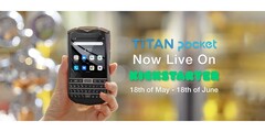 Il nuovo Titan Pocket. (Fonte: Unihertz)