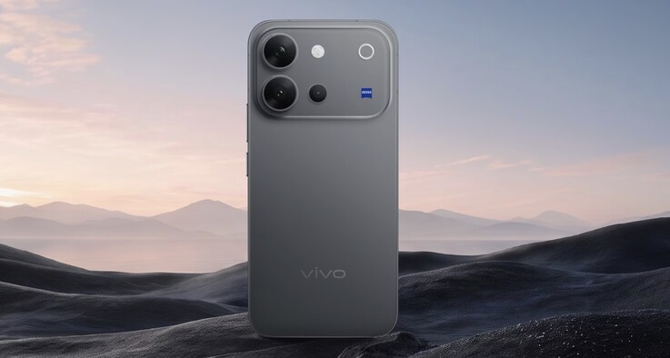Il Vivo V80 nella versione Stellar Black.