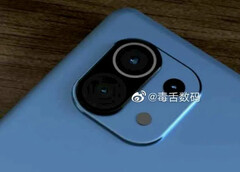 Foto del presunto Xiaomi Mi 11. (Fonte immagine: Weibo via Sparrows News)